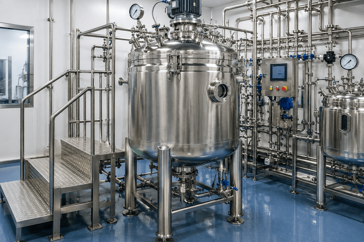 A Complete Guide to Sterile Blending Vessel Design for Pharma Applications