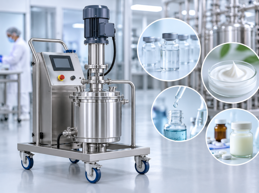 Portable pharmaceutical homogenizer