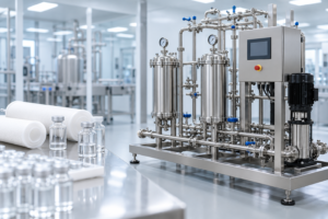 Pharmaceutical filtration skid